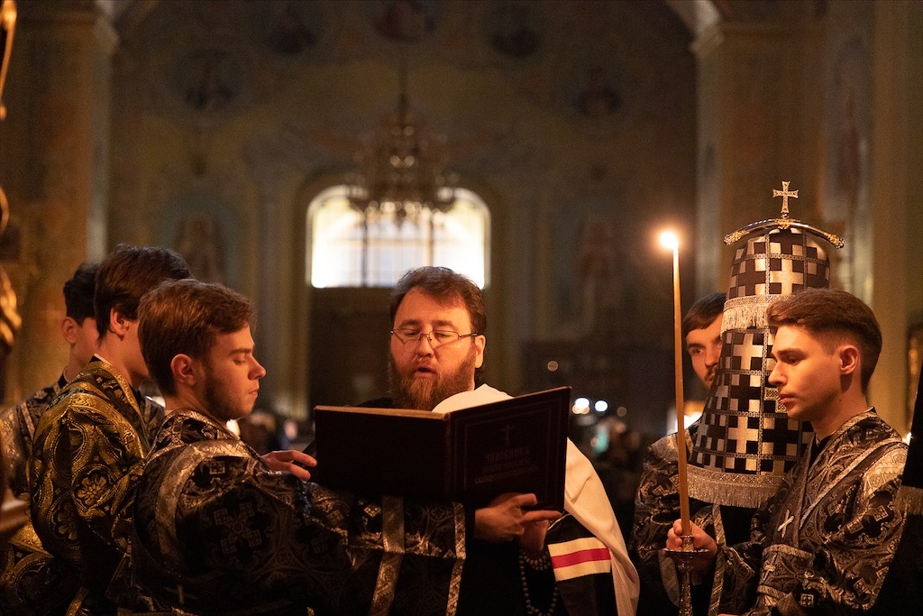 Служба великой вечерни. Вечерня с чином прощения.